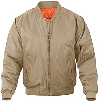 MAGNIVIT Men's Bomber Jacket Casual Fall Winter Military Jacket and Coats Outwear