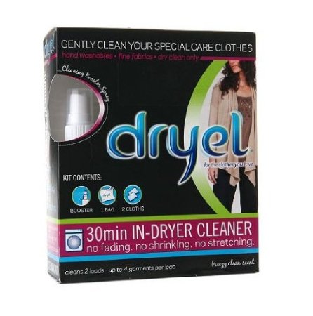 Dryel In-Dryer Cleaning Starter Kit Breezy Clean Scent 1 Kit