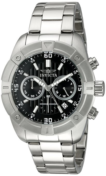 Invicta Men's 21466 Specialty Analog Display Japanese Quartz Silver-Tone Watch