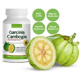 BoostCeuticals Pure Garcinia Cambogia 1000mg Slim 60 Count Dietary Supplement Weight Loss Pills