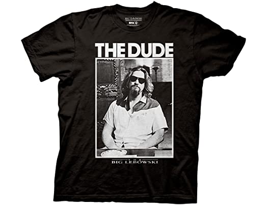 Ripple Junction Big Lebowski Dude Photo Adult T-Shirt