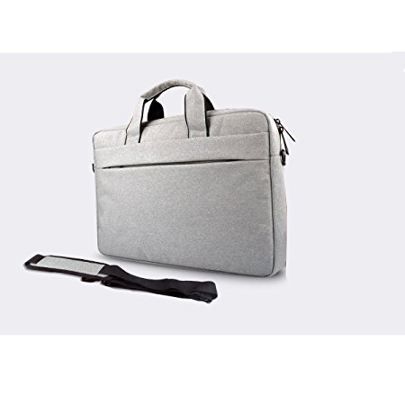 Laptop Shoulder Bag 15.6 Inch,Multifunctional Computer Briefcase Sleeve Case Cover,Waterproof Polyester Messenger Bags,Handbag for Men Women