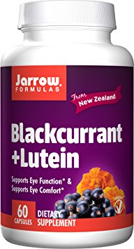 Jarrow Formulas Black Currant and Lutein, Supports Eye Function & Eye Comfort, 60 Capsules