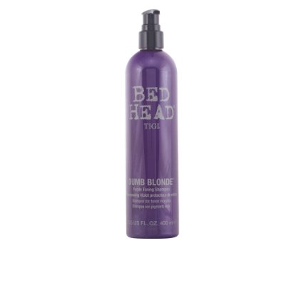 TIGI Bed Head Dumb Blonde Purple Toning Shampoo, 13.5 Ounce