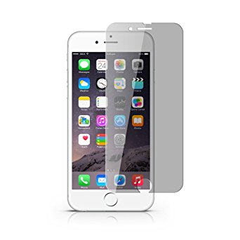 Transparent iPhone 8 Plus 7 Plus Privacy Screen Protector, VIEE 2.5D Full Coverage Tempered Privacy Tempered Glass, 0.33mm HD Thickness Film,Anti Spy, 9H Anti Scratch,Bubble Free,Easy to Install(1PC)