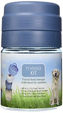 Lixit Dog Travel Mess Kit  (Colors may vary)