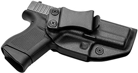 Glock 17 19 22 23 31 32 43 Holster, Right Handed Tactical Pistol Gun Holster with Adjustable Cant/Retention, Black