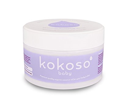 Kokoso Natural Baby Coconut Oil – Organic 84g