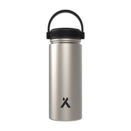 Bear Grylls Triple Wall Vacuum Insulated Water Bottle for 12 Hours Hot | 24 Hours Cold, BPA Free