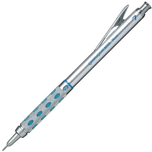 Pentel Graph Gear 1000 Mechanical Drafting Pencil 0.7mm Blue (PG1017)