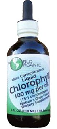 World Organics Ultra Concentrated Liquid Chlorophyll, 4 OZ
