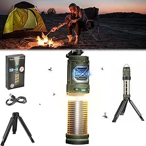 Rival tac Mosquito Repeller - 3in1 Rival Tac Mosquito Repeller, Portable Waterproof Camping and Flashlight, Meet All The Functions Needed for Outdoor Activities (1Pc)