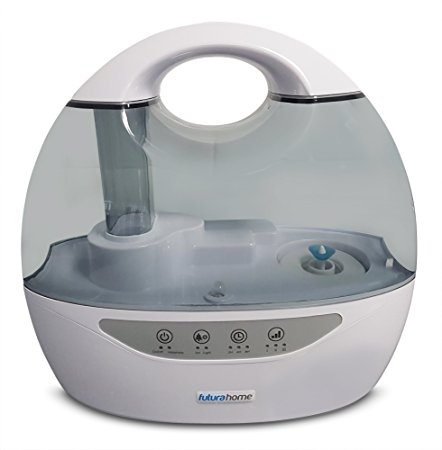 Futura 3.5 Litre Ultrasonic Cool Mist Humidifier & Ioniser, with Built in Timer & Colour Changer