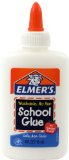 Elmers Washable No-Run School Glue 4 oz  1 Bottle E304