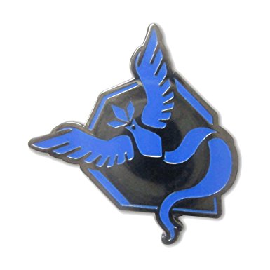 Pokemon Go Plus Pins by PokeSwag-Cool Red Blue Yellow Team Gym Badges-Articuno Moltres Zapdos-Metal Lapel Button-Enamel Fill Emblem-Pokemon Games Kanto Fans & Collectors-Accessories for Boys & Girls