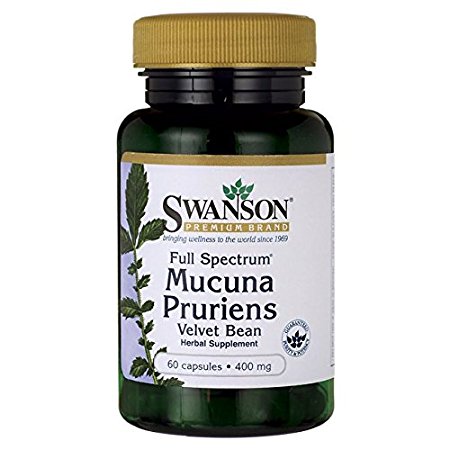 Swanson Full Spectrum Mucuna Pruriens 400 mg 60 Caps