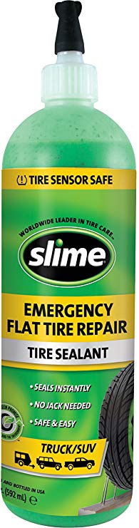 Slime 20 Ounce 10012 Emergency Tire Repair Sealant, 20 oz. (Truck/SUV)