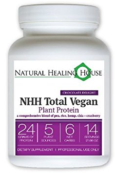 NHH Total Vegan Plant Protein shake Chocolate Delight (14 servings)