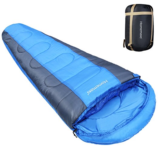 Fenical Sleeping Bag Waterproof Envelope Sleeping Bag, 4 Season Lightweight 20-50F, Great for Outdoor Camping, Hiking and Outdoor Activities (Mummy Sleeping Bag)