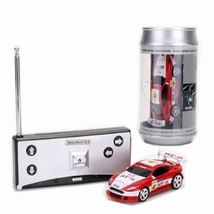 Mini Coke Can Speed RC Radio Remote Controlled Micro Racing Car Toys Kids Game