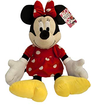 Disney Minnie Mouse Red Plush Pillow