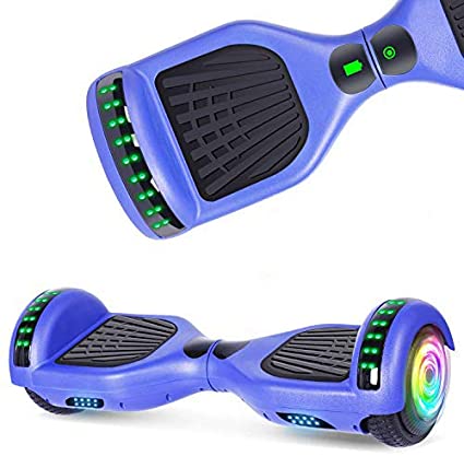 SISIGAD Bluetooth Hoverboard, 6.5" Two-Wheel Self Balancing Hoverboard w/Bluetooth Speaker - Pure Color Series