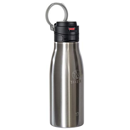 Takeya 51274 Leak Proof Insulated Travel Mug, Steel, 17 oz