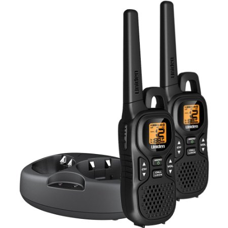 Uniden 26-Mile 22-Channel FRSGMRS Two-Way Radio Pair - Black GMR2638-2CK