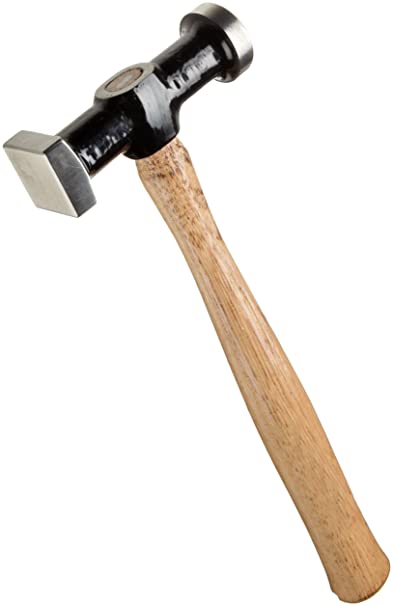 Martin 160G Round and Square Head Heavy Duty Bumping Body Hammer with Wood Handle, 4" Overall Length