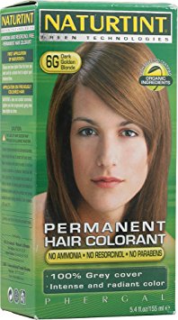 Hair Color-6G/Dark Golden Blonde Naturtint 4.5 oz Liquid