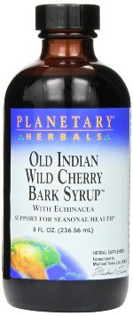 Planetary Formulas® Old Indian Wild Cherry Bark Syrup, 8 oz