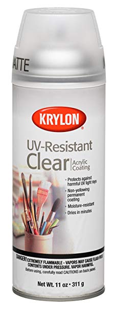 Krylon K01309 Gallery Series Artist and Clear Coatings Aerosol, 11-Ounce, UV-Resistant Matte