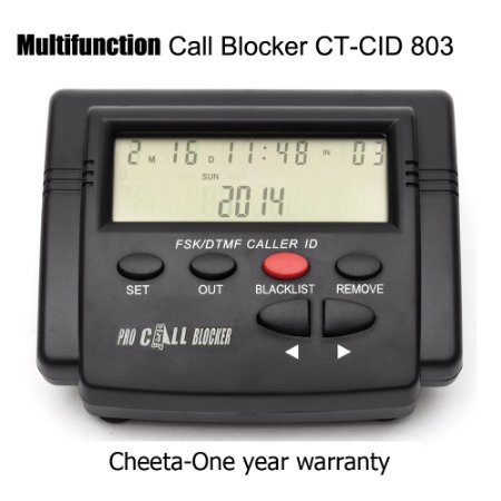 Cheeta Powerful Multifunction Call Blocker With Call ID Display1500 Numbers CapacityBlock All Spam CallsElection CallsArea Spam Calls