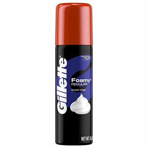 Gillette Foamy Regular Shaving Cream 2 Ounce