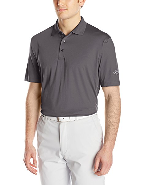 Callaway Men's Short Sleeve Opti-Dri Solid Polo Tee