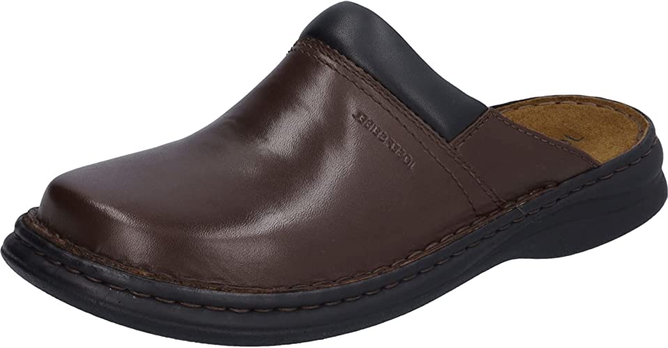Josef Seibel Max Men Clogs, Genuine Leather Men's Shoes