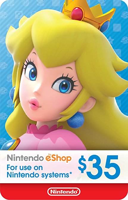 eCash - Nintendo eShop Gift Card $35 - Switch / Wii U / 3DS [Digital Code]