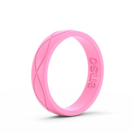 Enso Womens Infinity Silicone Ring