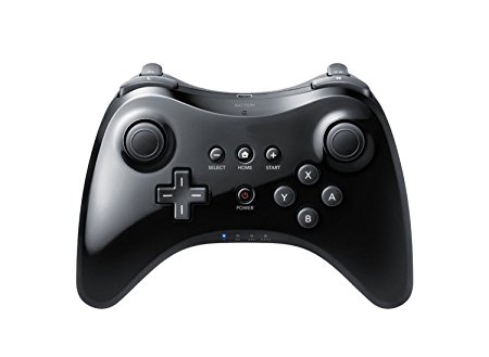 Wireless Controller,KINGEAR W001 Bluetooth Game Controller for Nintendo Wii U Joystick Gamepad (Black)