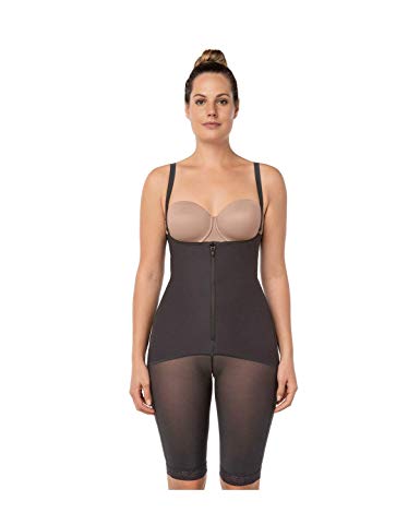 Leonisa Women's Mid-Thigh Firm Compression Body Shaper Slimming Shapewear