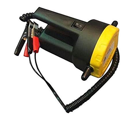 ALEKO BST1017N 12V 5A DC Motor Fuel Oil Diesel Pump with Hose with Handle & On/Off Switch