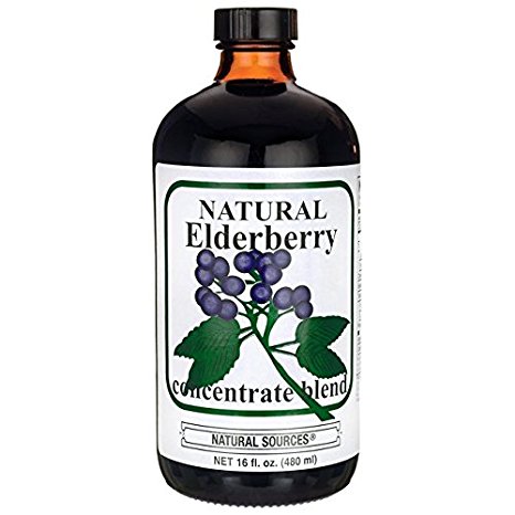 Natural Sources Elderberry Concentrate, 16 Fluid Ounce