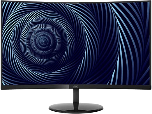 AOC CU32V3 32" Super-Curved 4K UHD Monitor, 1500R Curved VA, 4ms, 121% sRGB Coverage / 90% DCI-P3, HDMI 2.0/DisplayPort, VESA