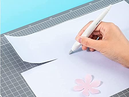 Deli 2103 Ceramic Carving Pen Knife Portable Paper Wear Resisting Blade Letter Opener School Office Art Utility Knife