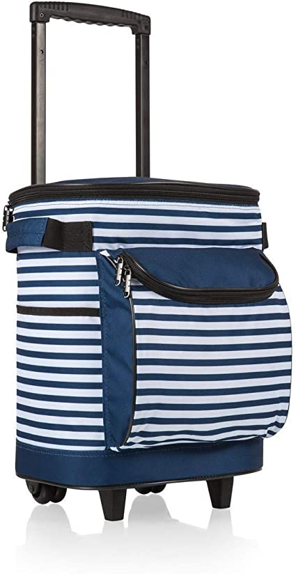 ONIVA - a Picnic Time Brand Insulated Portable Rolling Cooler on Wheels