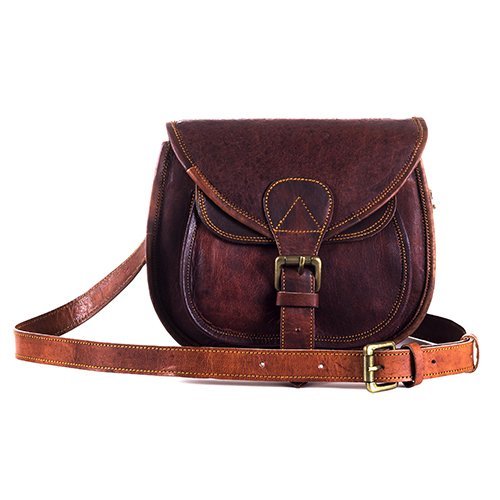 Goatter Genuine Leather Casual Sling Bag for Girls and Women