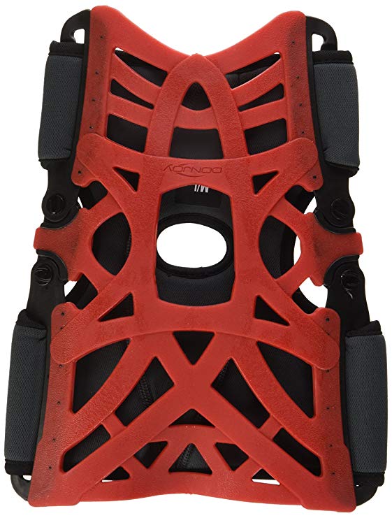 DonJoy Reaction WEB Knee Support Brace with Compression Undersleeve: Red, Medium/Large