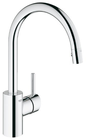 Grohe 32665001 Concetto Single Handle Pull-Down Spray Kitchen Faucet