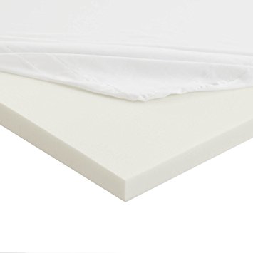 Sleep Innovations Anti-Allergy Memory Foam Mattress Topper, King