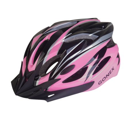 Gonex Bike Helmet Adult Youth RoadMountain Cycling Helmet Lightweight Colorful